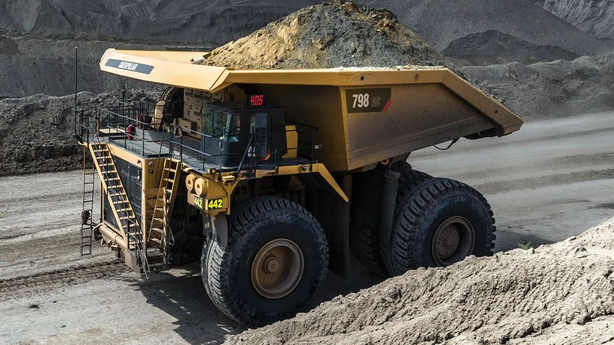 Open Cut Mining haul truck